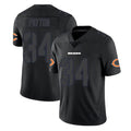 Blackjersey C.Bears #34 Walter Payton Player Black Impact Limited Game Stitched Jerseys