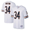 Blackjersey C.Bears #34 Walter Payton Player White 1985 Walter Payton Mitchell & Ness Throwback Retired Stitched Jerseys