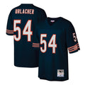 Blackjersey C.Bears #54 Brian Urlacher Player Navy Mitchell & Ness Legacy Replica Stitched Jerseys