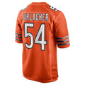 Blackjersey C.Bears #54 Brian Urlacher Player Orange Home Game Stitched Jerseys