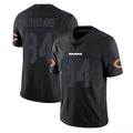 Blackjersey C.Bears #84 Colston Loveland Player Black Impact Limited Game Stitched Jerseys