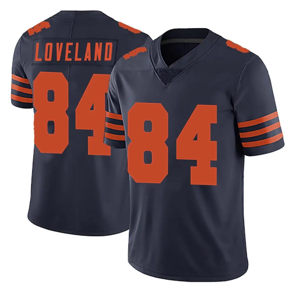 Blackjersey C.Bears #84 Colston Loveland Player Navy Blue Alternate Vapor Untouchable Limited Stitched Jerseys