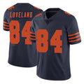 Blackjersey C.Bears #84 Colston Loveland Player Navy Blue Alternate Vapor Untouchable Limited Stitched Jerseys