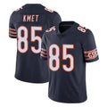Blackjersey C.Bears #85 Cole Kmet Player Navy Vapor Untouchable Limited Home Game Stitched Jerseys