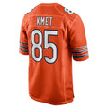Blackjersey C.Bears #85 Cole Kmet Player Orange Home Game Stitched Jerseys