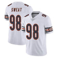 Blackjersey C.Bears #98 Montez Sweat Player White Vapor Untouchable Limited Home Game Stitched Jerseys