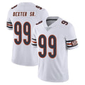 Blackjersey C.Bears #99 Gervon Dexter Sr. Player White Vapor Untouchable Limited Home Game Stitched Jerseys