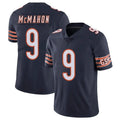 C.Bears #9 Jim McMahon Player Navy Blackjersey Vapor Untouchable Limited Home Game Stitched Jerseys