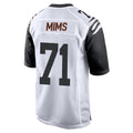 Blackjersey C.Bengals #71 Amarius Mims Player White Alternate Home Game Stitched Jerseys
