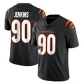 Blackjersey C.Bengals #90 Kris Jenkins Jr Player Black Vapor Untouchable Limited Home Game Stitched Jerseys