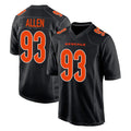 Blackjersey C.Bengals #93 Jonathan Allen Player Arctic Camo Salute to Service Pullover Hoodie Limited Stitched Jerseys