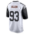 Blackjersey C.Bengals #93 Jonathan Allen Player White Alternate Home Game Stitched Jerseys