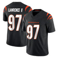 Blackjersey C.Bengals #97 Dexter Lawrence II Player Black Vapor Untouchable Limited Home Game Stitched Jerseys