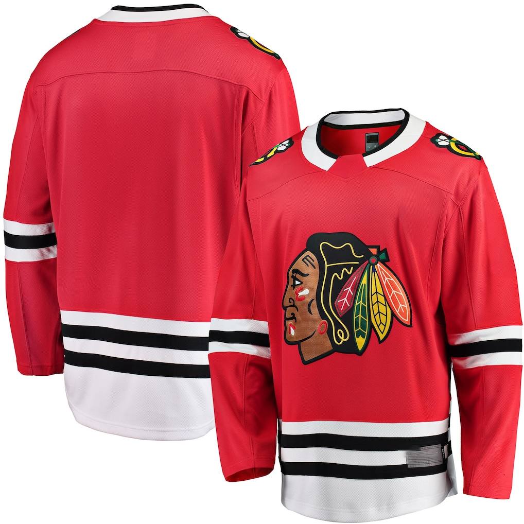 Blackjersey C.Blackhawks Red Breakaway Home Jerseys