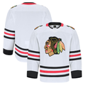 Blackjersey C.Blackhawks White Away Authentic Pro Jerseys