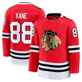 Blackjersey C.Blackhawks #88 Patrick Kane Red Premium Jerseys