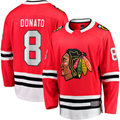 Blackjersey C.Blackhawks #8 Ryan Donato Red Home Breakaway Jerseys