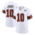 Blackjersey C.Browns #10 Quinshon Judkins Player White Alternate Home Game Stitched Jerseys