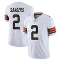 Blackjersey C.Browns #2 Shedeur Sanders Player White Vapor Untouchable Limited Home Game Stitched Jerseys