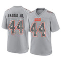 Blackjersey C.Browns #44 Harold Fannin Jr. Player Gray Atmosphere Fashion Game Stitched Jerseys