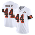 Blackjersey C.Browns #44 Harold Fannin Jr. Player White Limited  Vapor 1946 Collection Alternate Game Stitched Jerseys