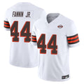 Blackjersey C.Browns #44 Harold Fannin Jr. Player White Limited Vapor F.U.S.E. Alternate Game Stitched Jerseys