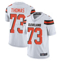 Blackjersey C.Browns #73 Joe Thomas Player White Vapor Limited Home Game Stitched Jerseys