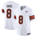 Blackjersey C.Browns #8 Dillon Gabriel Player White Limited Vapor F.U.S.E. Alternate Game Stitched Jerseys