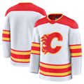 Blackjersey C.Flames White Away Premium Jerseys