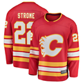 Blackjersey C.Flames #22 Ryan Strome Red Home Breakaway Jerseys
