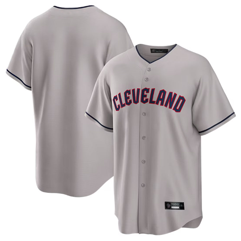 Blackjersey C.Guardians Gray Game Home Blank Player Stitched Jerseys