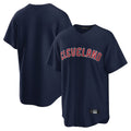 Blackjersey C.Guardians Navy Game Home Blank Player Stitched Jerseys