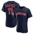 Blackjersey C.Guardians #11 Jose Ramirez Player Navy Limited Elite Home Stitched Jerseys