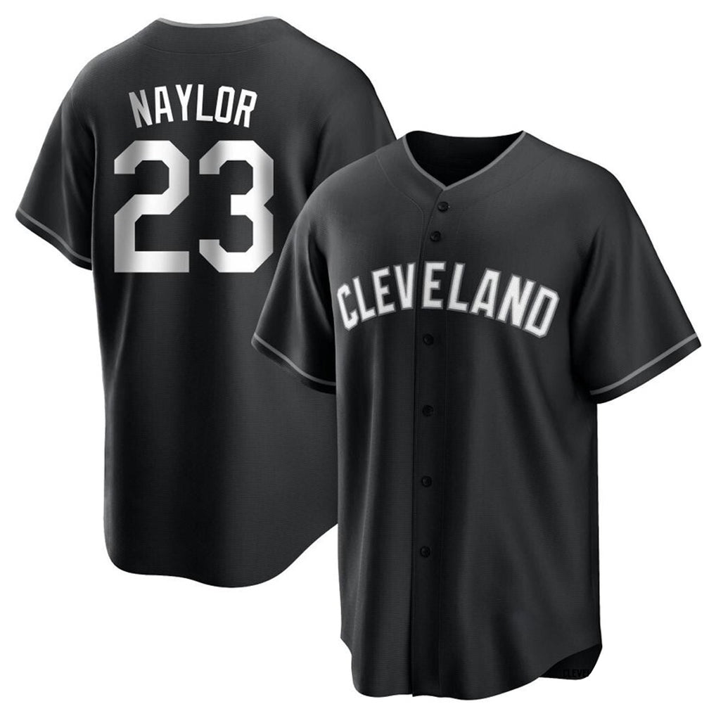 Blackjersey C.Guardians #23 Bo Naylor Player Black Home Game Stitched Jerseys