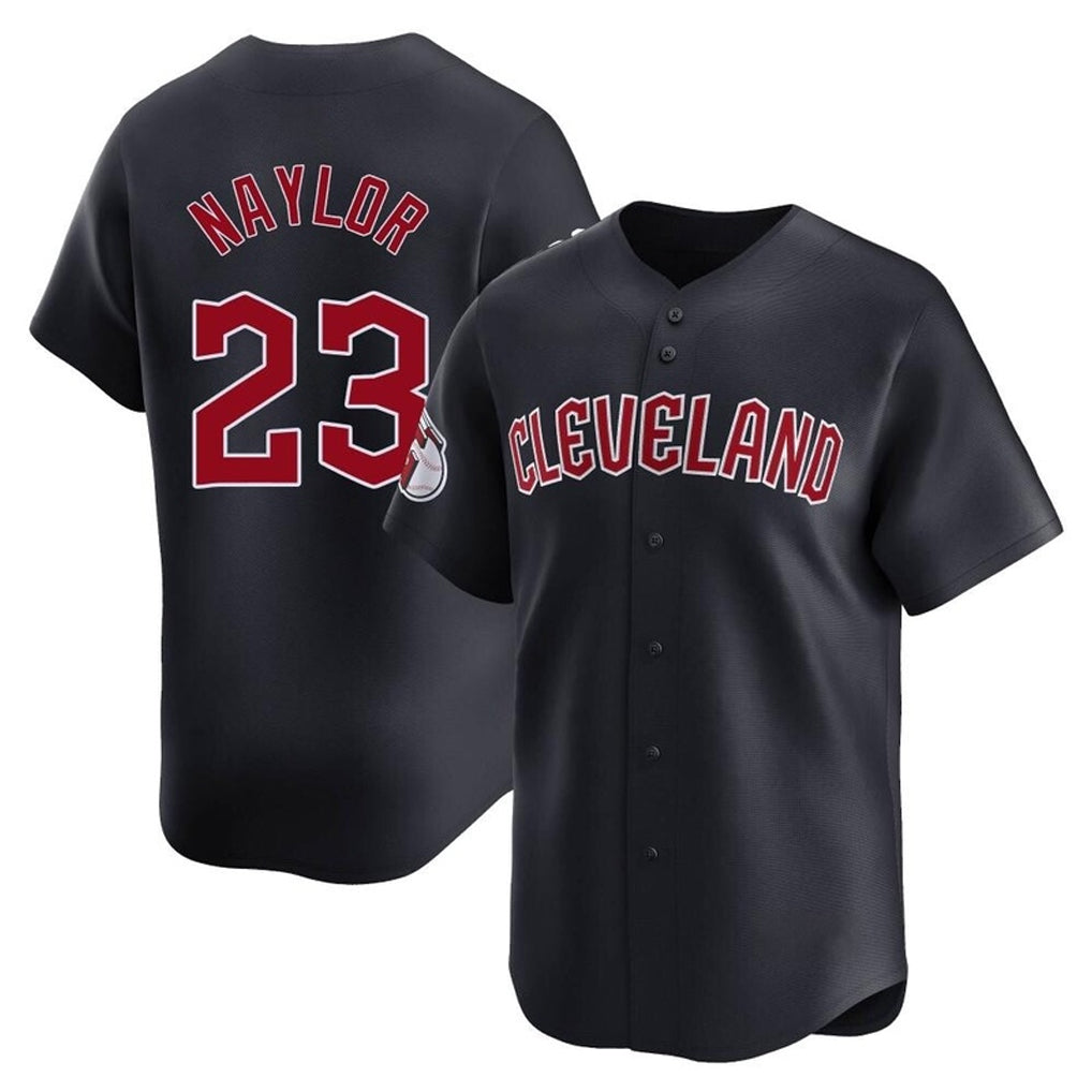 Blackjersey C.Guardians #23 Bo Naylor Player Navy Limited Home Game Stitched Jerseys
