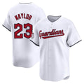 Blackjersey C.Guardians #23 Bo Naylor Player White Limited Home Stitched Jerseys