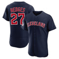 Blackjersey C.Guardians #27 Austin Hedges Player Navy Limited Elite Home Stitched Jerseys