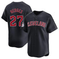 Blackjersey C.Guardians #27 Austin Hedges Player Navy Limited Home Game Stitched Jerseys