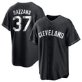 Blackjersey C.Guardians #37 Travis Bazzana Player Black Home Game Stitched Jerseys
