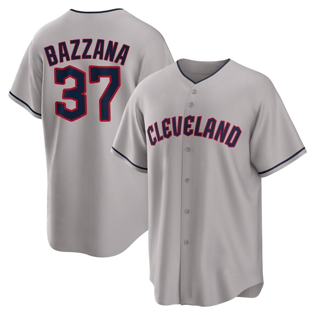 Blackjersey C.Guardians #37 Travis Bazzana Player Gray Game Home Stitched Jerseys