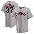 Blackjersey C.Guardians #37 Travis Bazzana Player Gray Game Home Stitched Jerseys