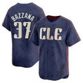 Blackjersey C.Guardians #37 Travis Bazzana Player Navy City Connect Limited Home Stitched Jerseys