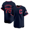 Blackjersey C.Guardians #75 Connor Brogdon Player Navy Limited Home Stitched Jerseys