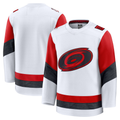 Blackjersey C.Hurricanes White Away Premium Stitched Jerseys