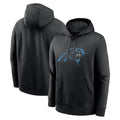 Blackjersey C.Panthers Black Salute to Service Pullover Hoodies Blank Player Stitched Jerseys