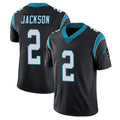 Blackjersey C.Panthers #2 Mike Jackson Player Black Vapor Untouchable Limited Game Stitched Jerseys