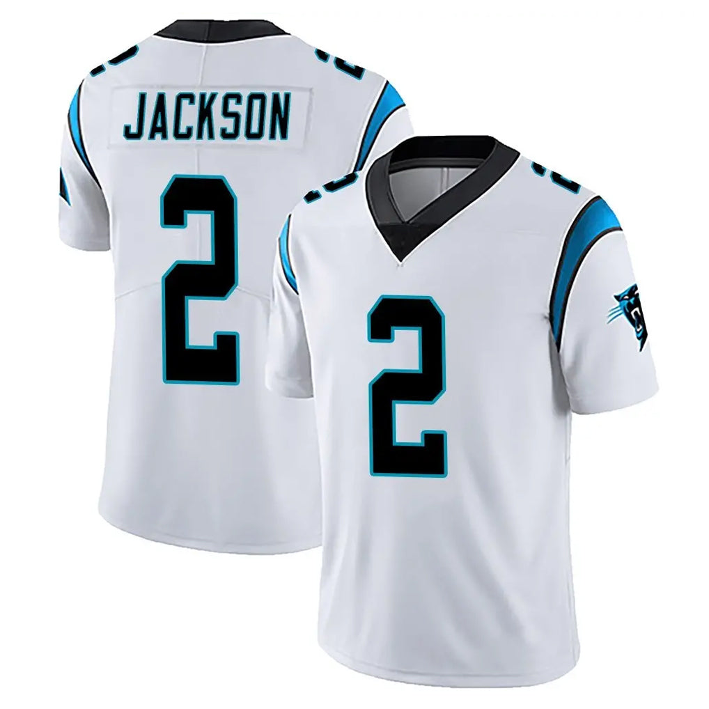 Blackjersey C.Panthers #2 Mike Jackson Player White Vapor Untouchable Limited Game Stitched Jerseys