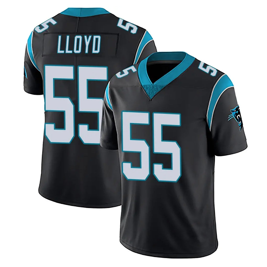 Blackjersey C.Panthers #55 Devin Lloyd Player Black Vapor Untouchable Limited Game Stitched Jerseys