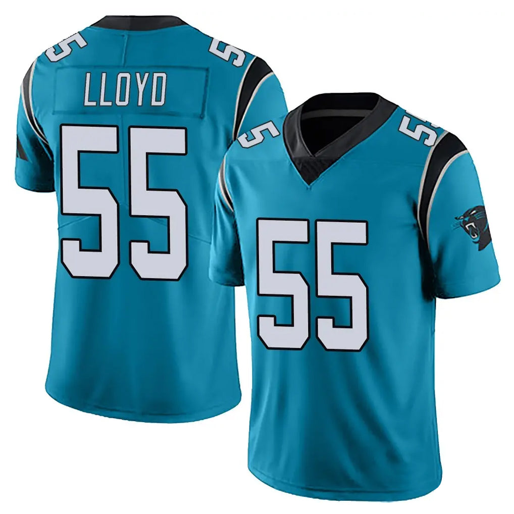 Blackjersey C.Panthers #55 Devin Lloyd Player Blue Vapor Untouchable Limited Game Stitched Jerseys