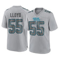 Blackjersey C.Panthers #55 Devin Lloyd Player Gray Atmosphere Fashion Game Stitched Jerseys